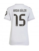Real Madrid Arda Guler #15 Hjemmedrakt Dame 2025-26 Korte ermer